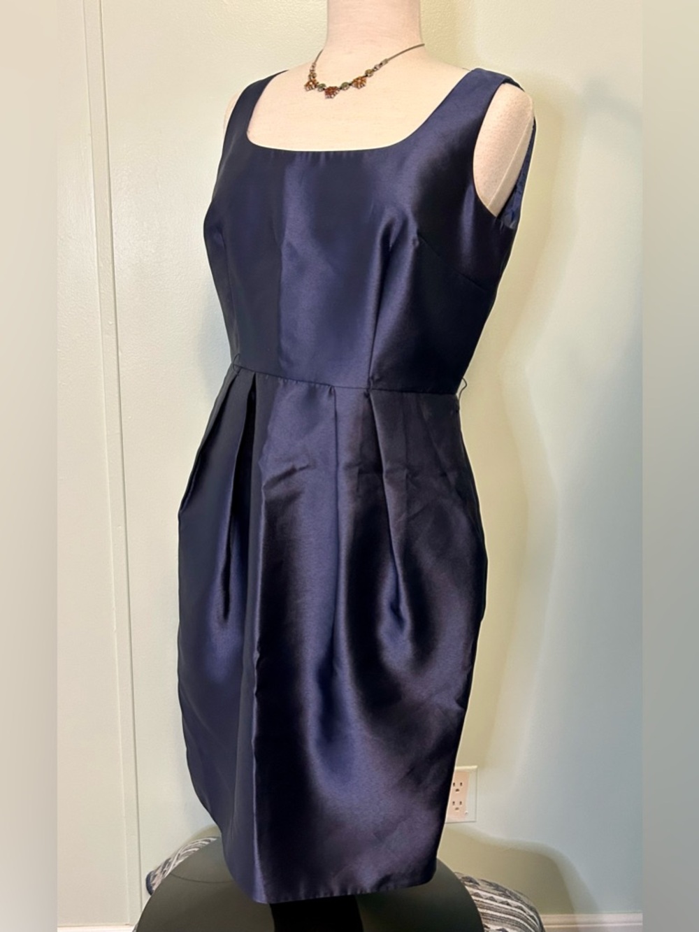 ALEX EVENINGS Formal Dress -Blue Sz 12 (fits L) - Prom Cocktail or Wedding Party